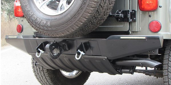 Rear bumper